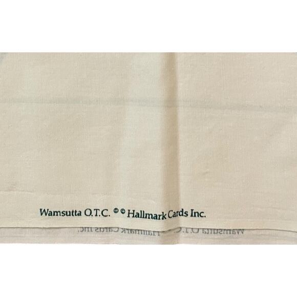 VTG Wamsutta Hallmark Christmas Applique Cut N Sew Panel Tree Ornaments 80s 2yd - Picture 4 of 4